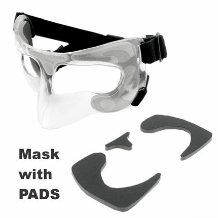 BODYASSIST Deluxe Face & Nose Guard Clear Adult One Size