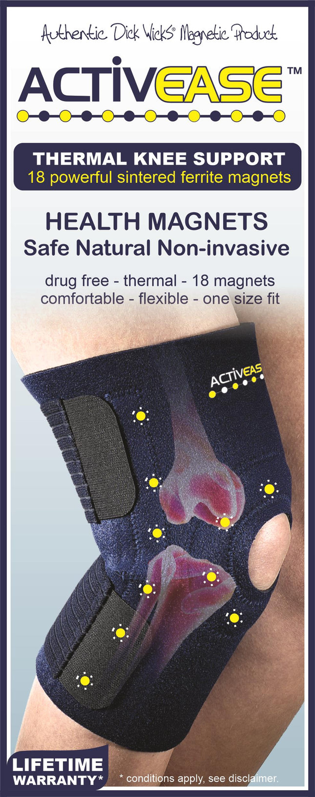 ACTIVEASE Thermal Knee Support One Size