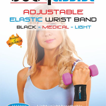BODYASSIST Wrist Bandage Black