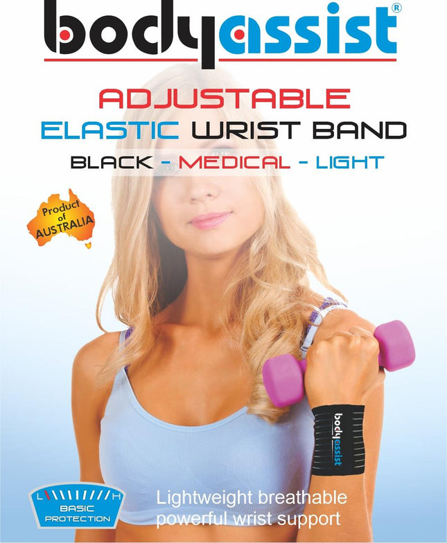 BODYASSIST Wrist Bandage Black