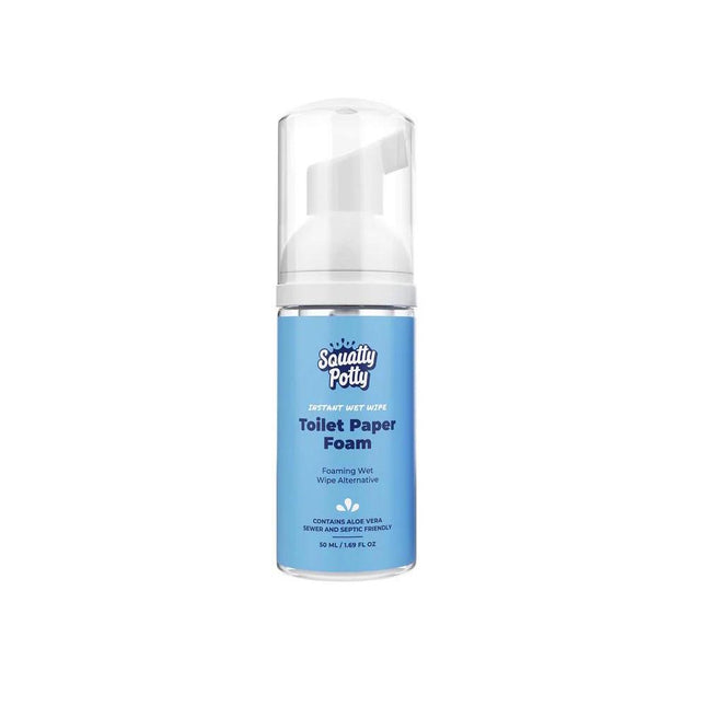 Squatty Potty Instant Wet Wipe Toilet Paper Foam 50ml