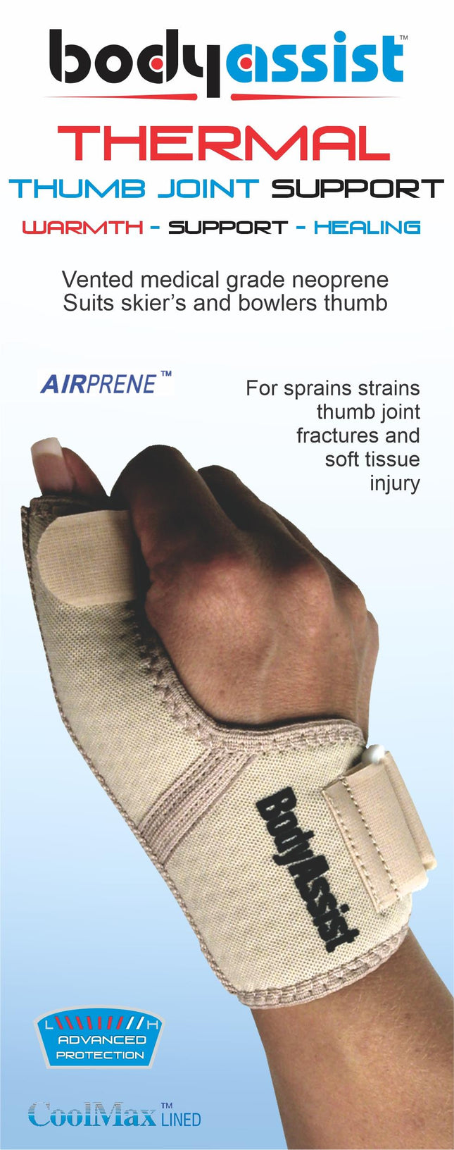 BODYASSIST Thermal Thumb Joint Support