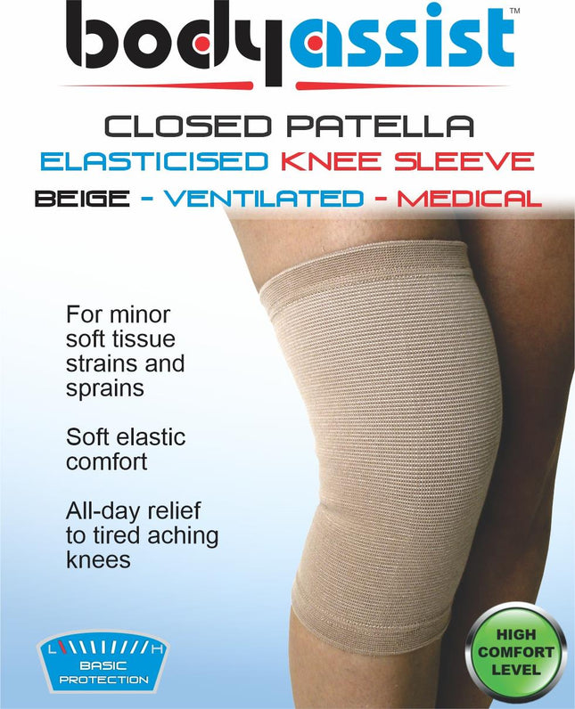 BODYASSIST Slip-On Knee Closed Beige