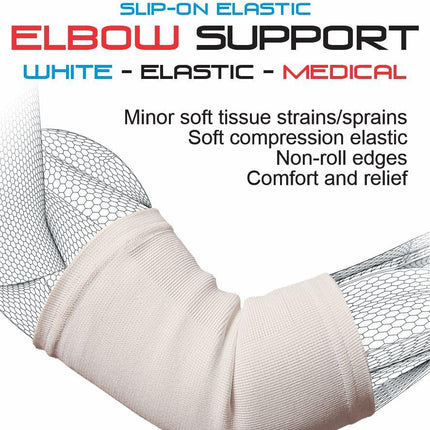 BODYASSIST Slip-On Elbow White