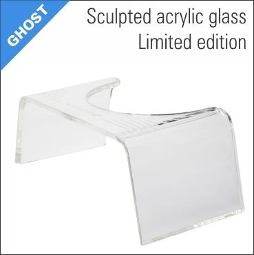 SQUATTY POTTY Slim Ghost Clear Stool 7in