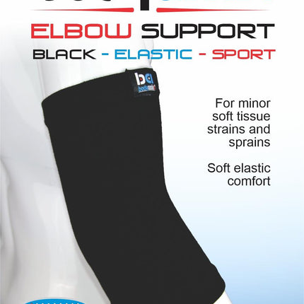 BODYASSIST Sports Elastic Elbow Black