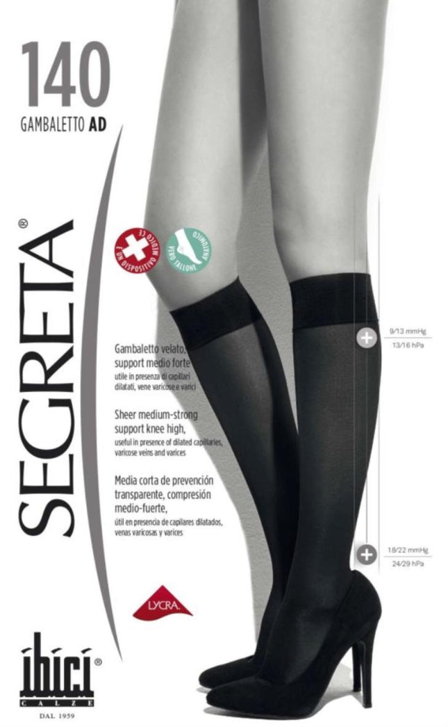 140 KNEE-HIGH STOCKINGS BEIGE