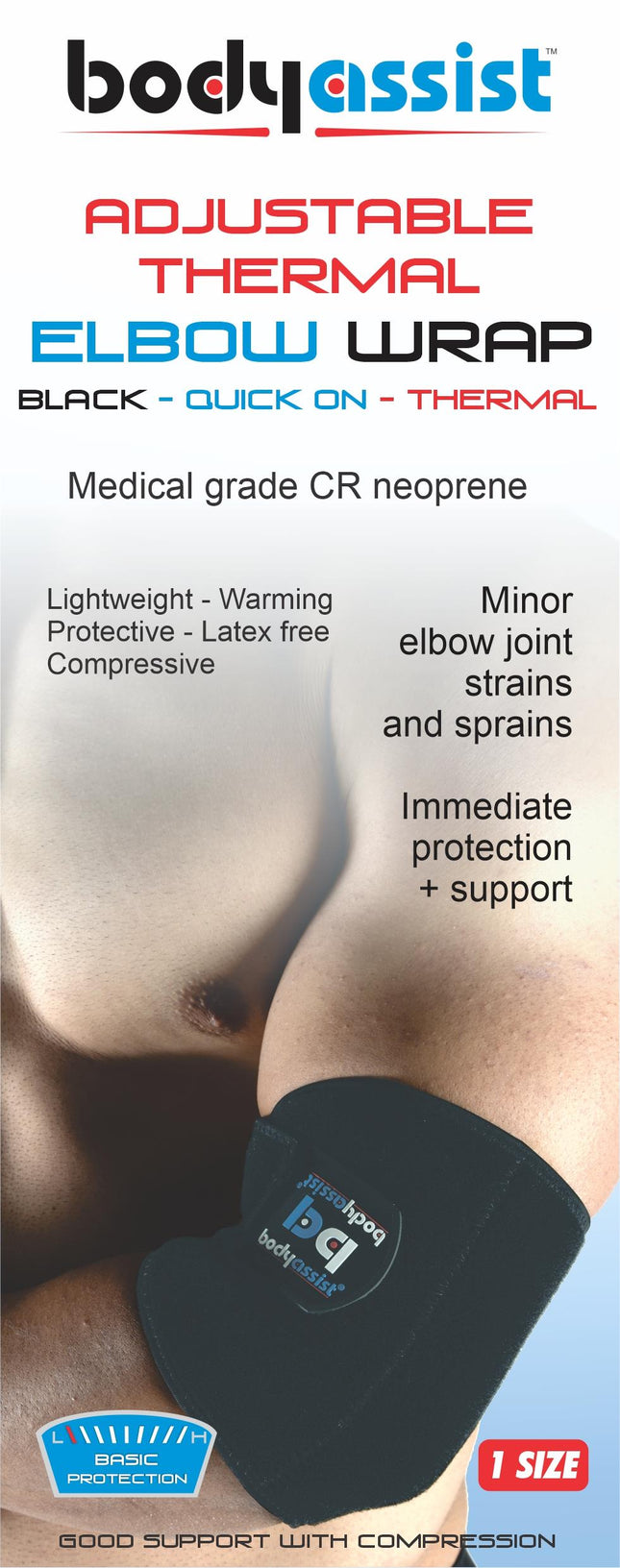 BODYASSIST Thermal Elbow Wrap One Size