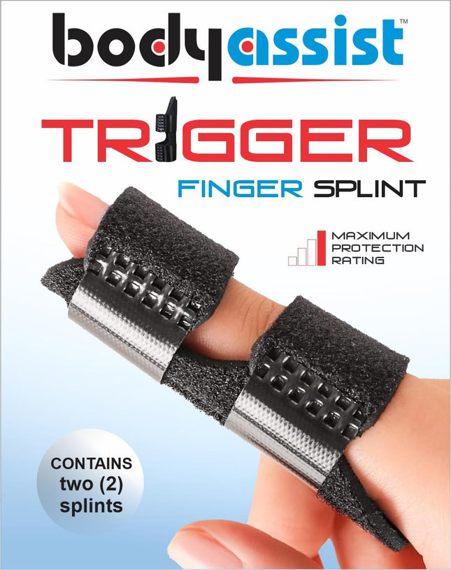 BODYASSIST TRIGGER FINGER SPLINT (CONTAINS 2 SPLINTS) - ONE SIZE
