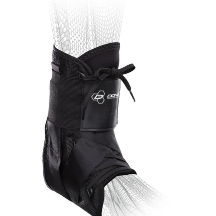 DONJOY Anaform Lace-Up Ankle Brace Black