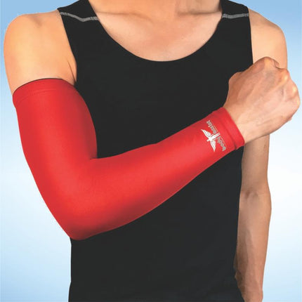 BODYASSIST Compression Arm Sleeve Red