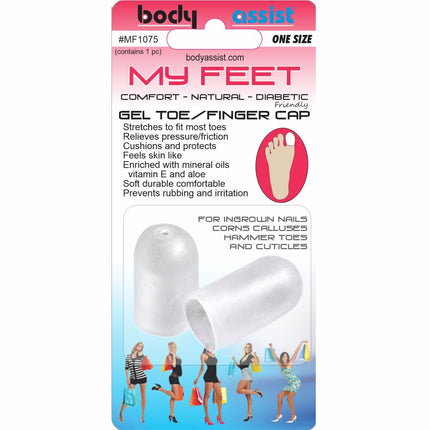 MY FEET Gel Toe-Finger Cap