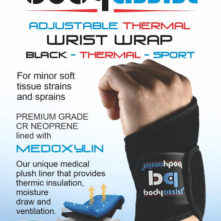 BODYASSIST Adjustable Thermal Wrist Wrap