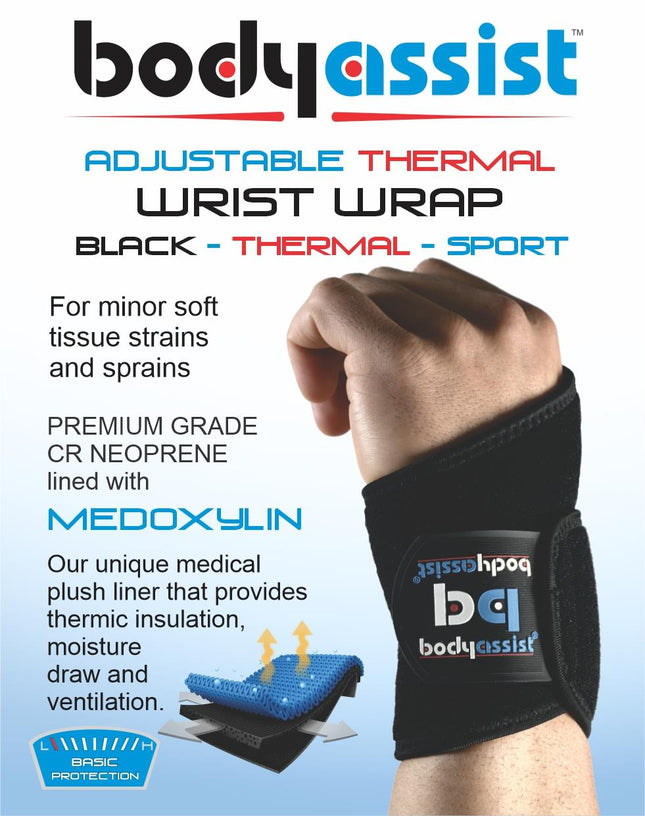 BODYASSIST Adjustable Thermal Wrist Wrap