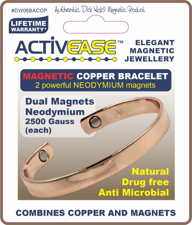 DW MAG COPPER WRIST BANGLE