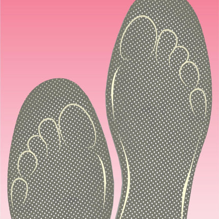 MY FEET Dance Diva Memory Foam Padded Footbed One Size