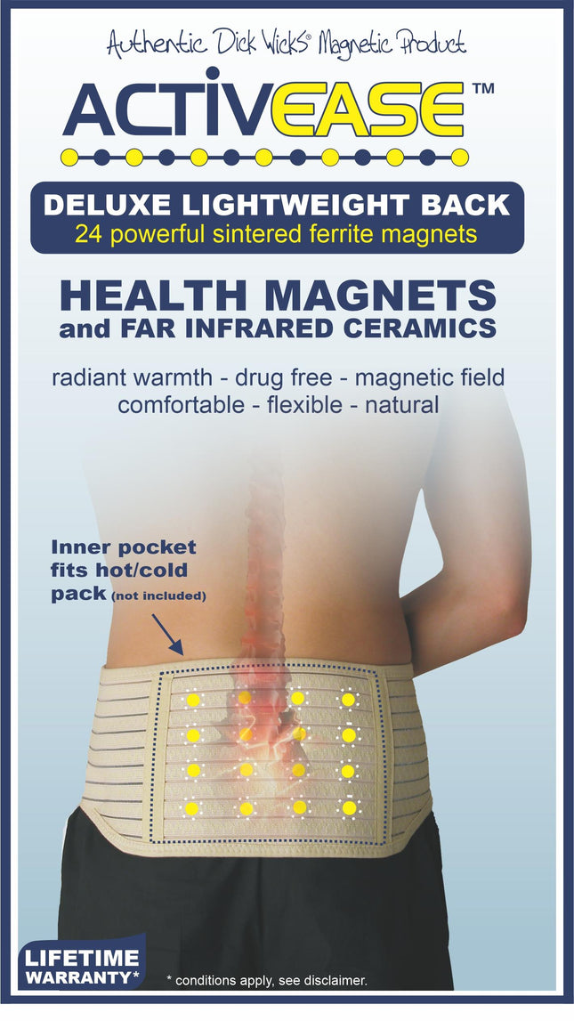 DICK WICKS Magnetic Deluxe Back Support