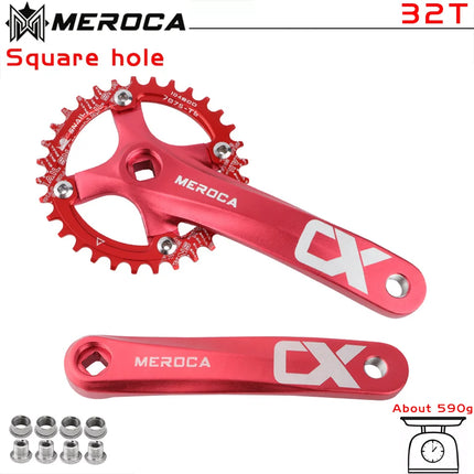 MEROCA CX Square Hole Bicycle Crankset
