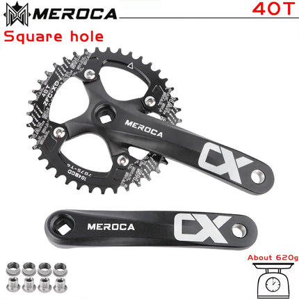 MEROCA CX Square Hole Bicycle Crankset