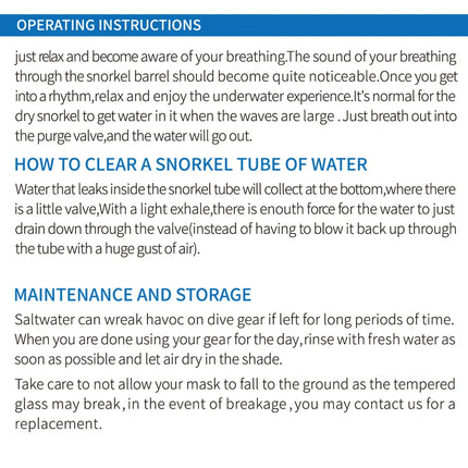 Diving Mask  Anti-Fog, HD, Tempered Glass, Silicone Skirt, with Nose Cover.