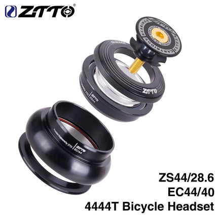 ZTTO MTB Road Bicycle Headset CNC 1 1/8"-1 1/2" Tapered 28.6 Fork Bearing