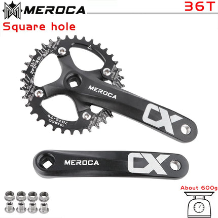 MEROCA CX Square Hole Bicycle Crankset