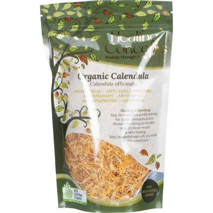 HEALING CONCEPTS Organic Calendula 30g | Herbal Tea