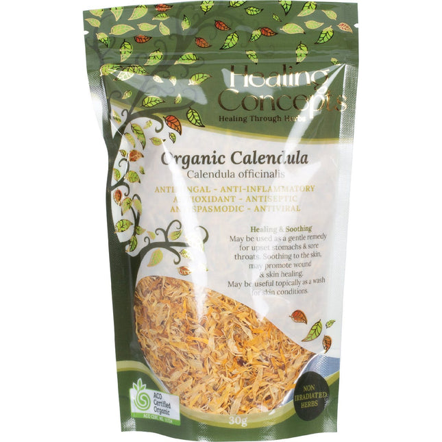HEALING CONCEPTS Organic Calendula 30g | Herbal Tea