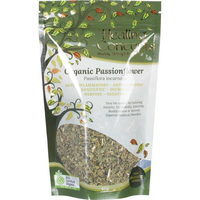 HEALING CONCEPTS Organic Passionflower 40g | Herbal Tea