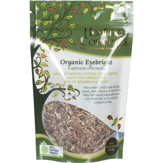 HEALING CONCEPTS Organic Eyebright 30g | Herbal Tea