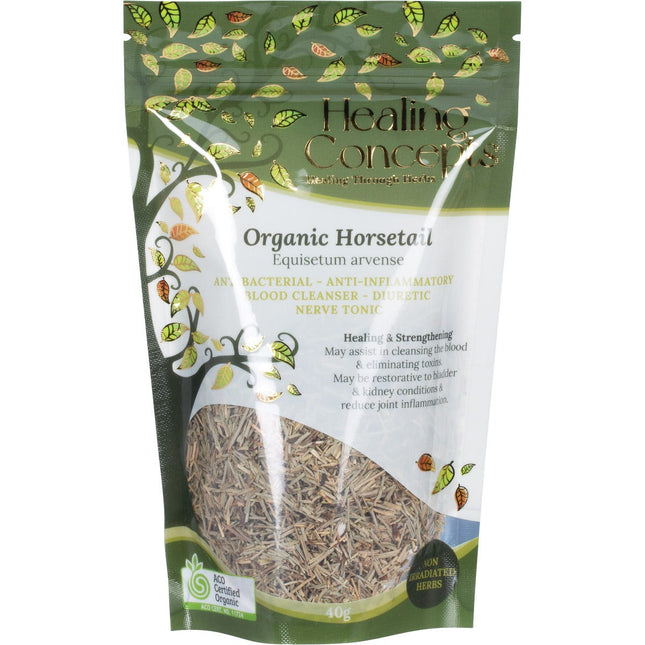HEALING CONCEPTS Organic Horsetail 40g | Herbal Tea