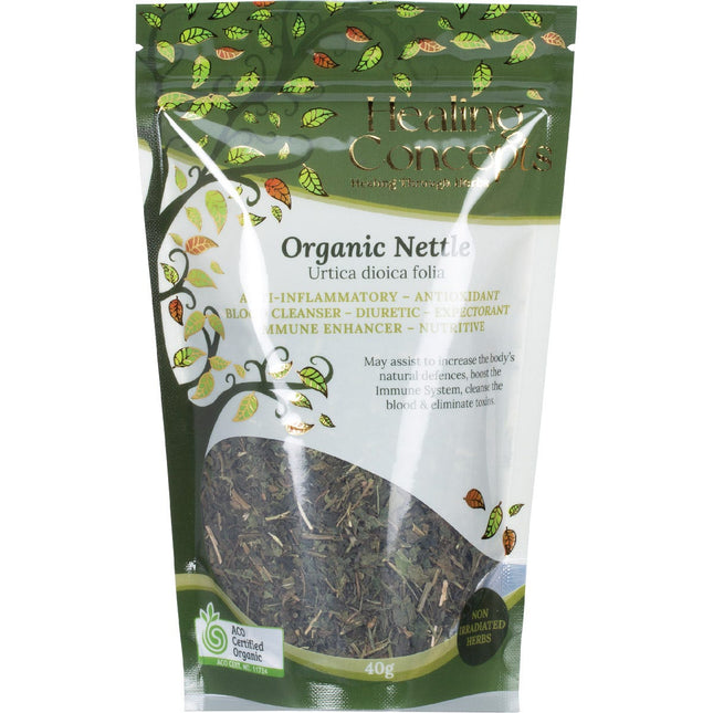 HEALING CONCEPTS Organic Nettle 40g | Herbal Tea