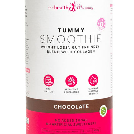 THE HEALTHY MUMMY SMOOTHIE TUMMY CHOCOLATE 450G