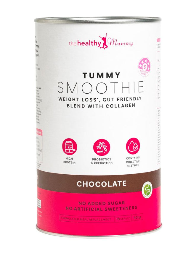 THE HEALTHY MUMMY SMOOTHIE TUMMY CHOCOLATE 450G