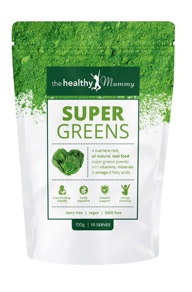 THE HEALTHY MUMMY SUPERGREENS 100G