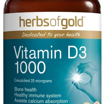 HERBS OF GOLD VITAMIN D3 1000 240C