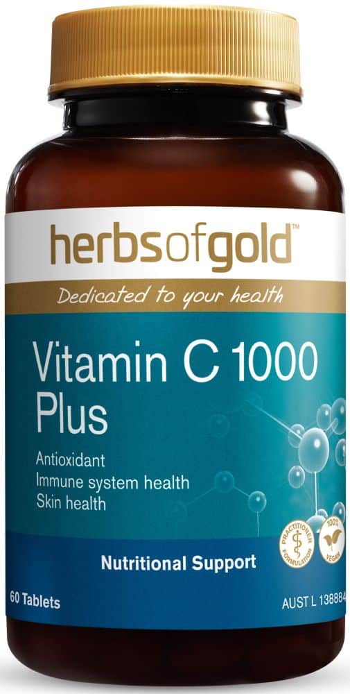 HERBS OF GOLD VITAMIN C 1000 PLUS 60T