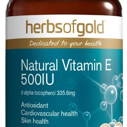 HERBS OF GOLD VITAMIN E 500IU NATURAL 50C