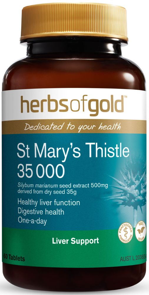 HERBS OF GOLD ST MARY’S THISTLE 35000 60T