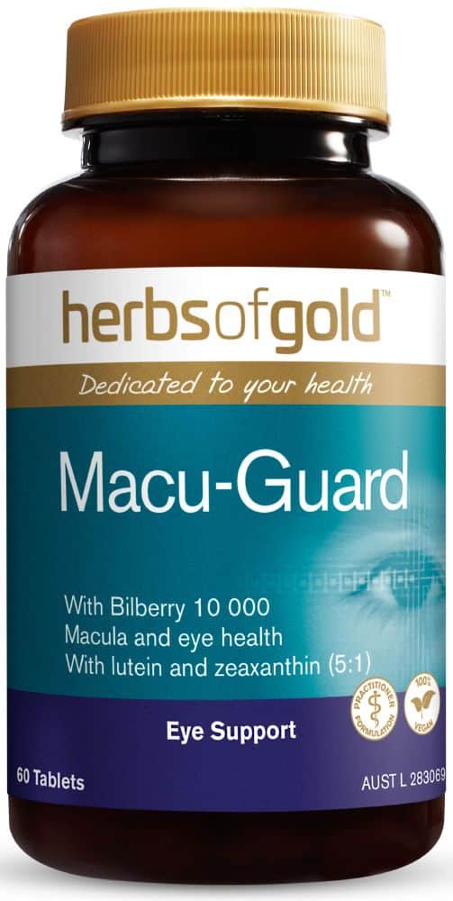 HERBS OF GOLD MACU-GUARD WITH BILBERRY 60T