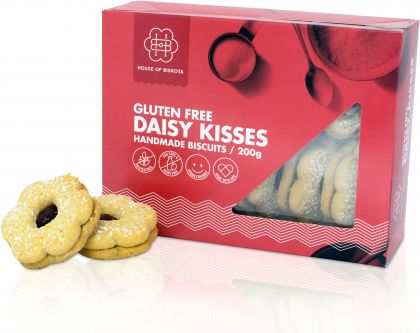 HOUSE OF BISKOTA GLUTEN FREE DAISY KISSES BISCUITS 200G
