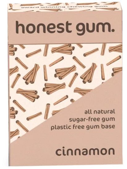 HONEST GUM CINNAMON CHEWING GUM S/F 12PCS (17G)