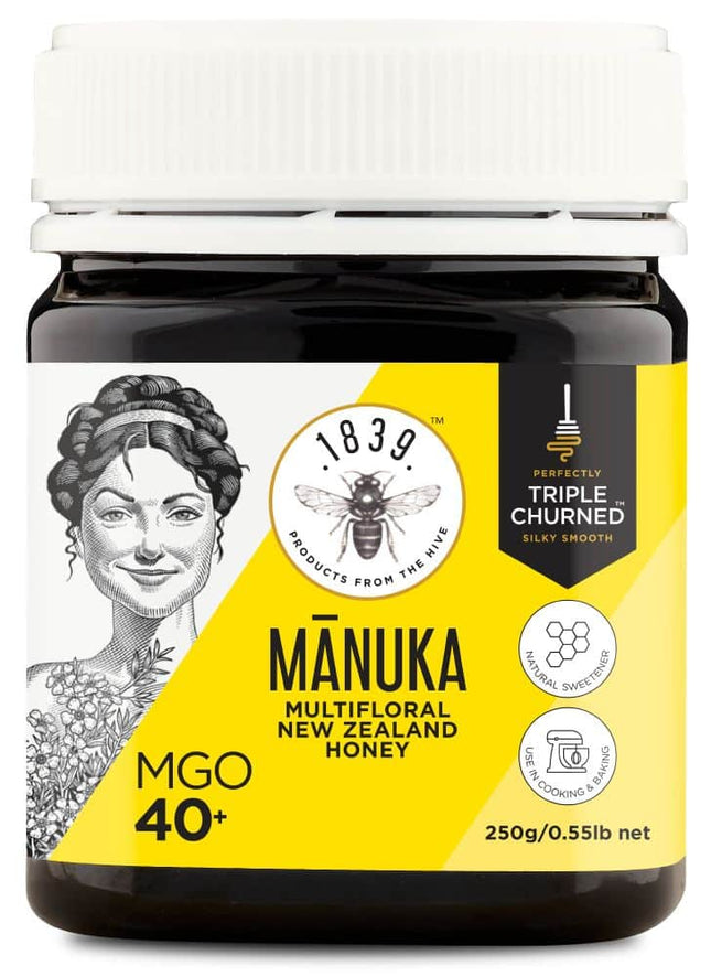1839 MANUKA HONEY MULTIFLORA HONEY MGO 40+ 250G
