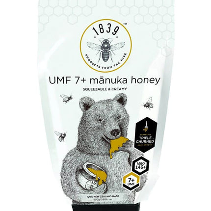 1839 MANUKA HONEY UMF 7+ POUCH 400G