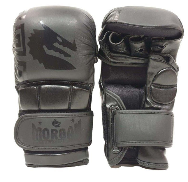 MORGAN B2 BOMBER LEATHER SHOTO MMA SPARRING GLOVES
