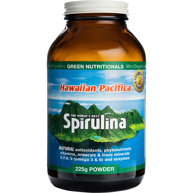 Green Nutritionals Hawaiian Pacifica Spirulina Powder 225g