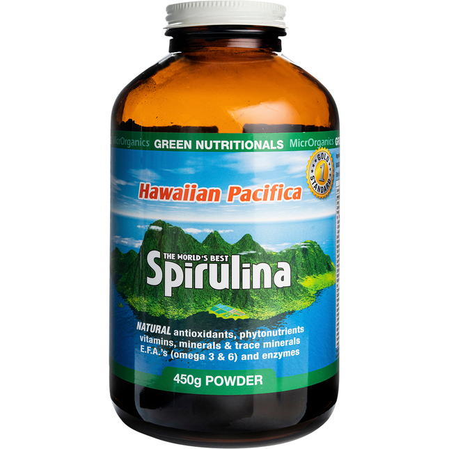 Green Nutritionals Hawaiian Pacifica Spirulina Powder 450g