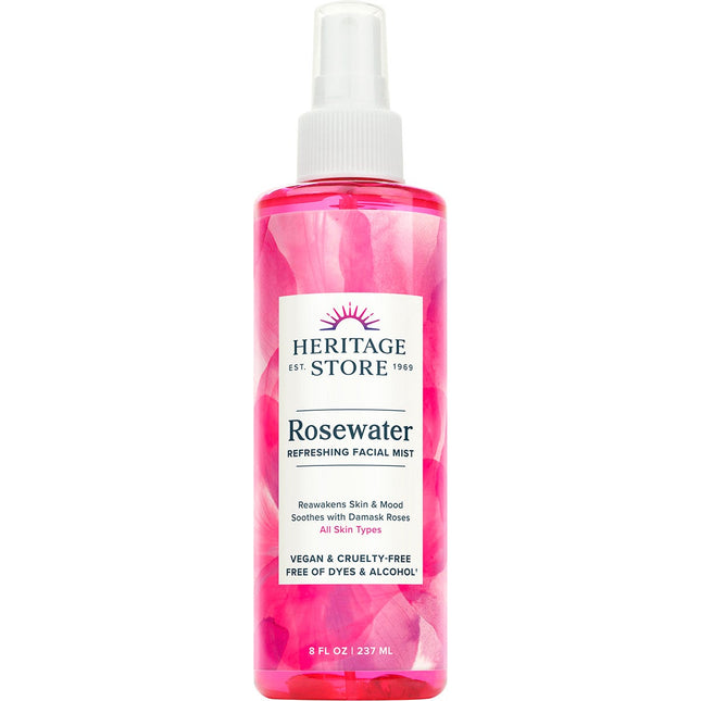 Heritage Store - Rosewater Refreshing Facial Mist - 237ml