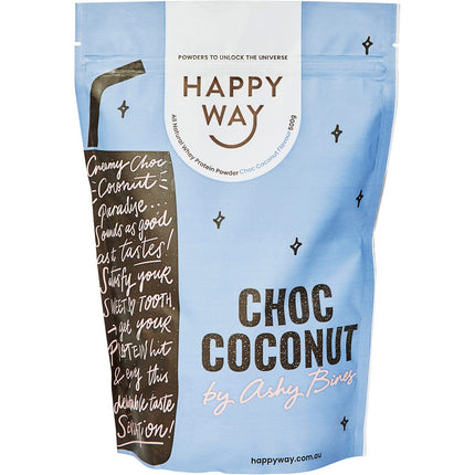 Happy Way - Ashy Bines Whey Protein Powder Choc Coconut