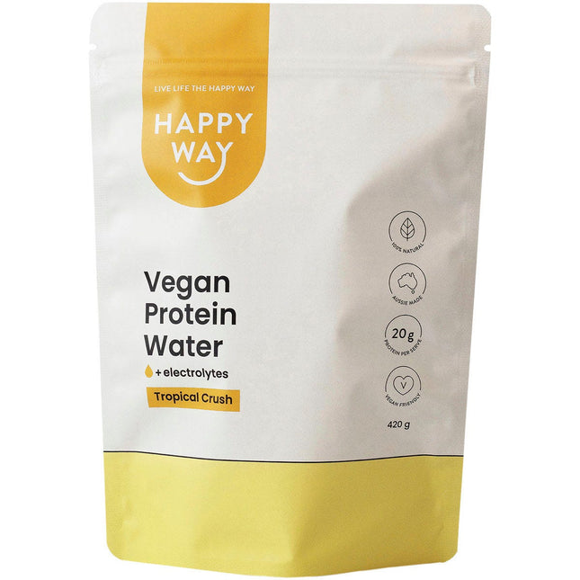 Happy Way - Vegan Protein Water Tropical Crush - 420g